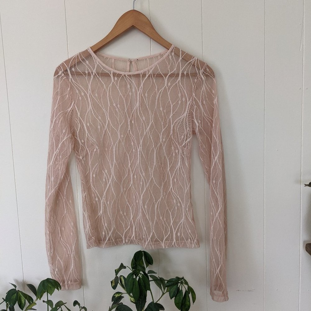 Sheer Going Out Top
